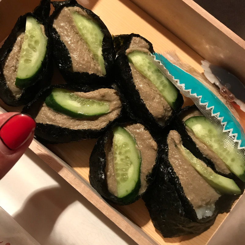 蟹味噌寿司(かに道楽 道頓堀本店)