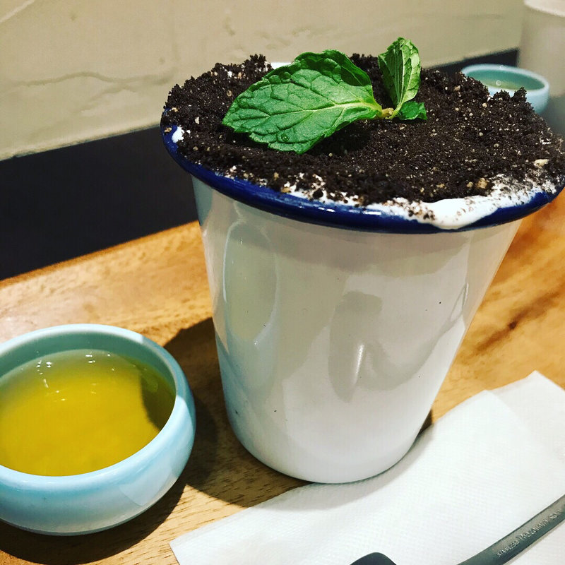 盆栽パフェ(台湾甜商店 阪急三番街店)