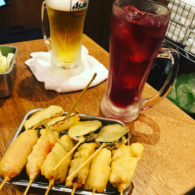 おつかれセット(串かつ でんがな 綾瀬店 )