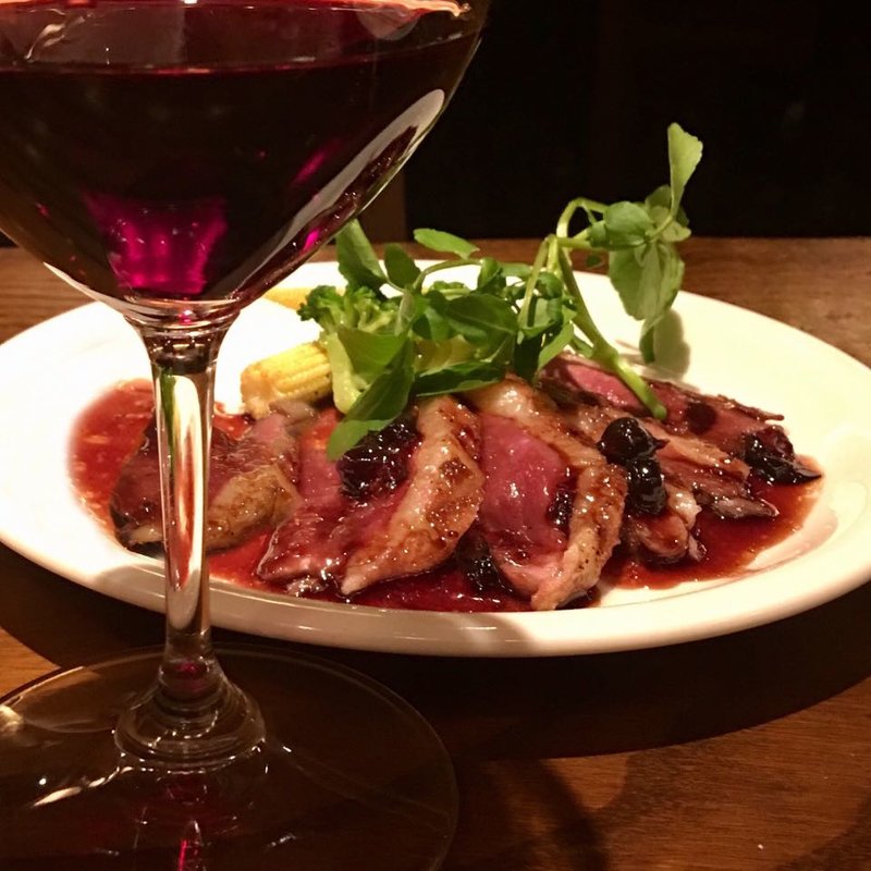 鴨ロースのロースト カシスソース(Unico)