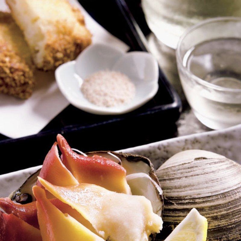 熊本名物オランダ揚げ ホッキ貝バター焼き(鮨 でですけ )