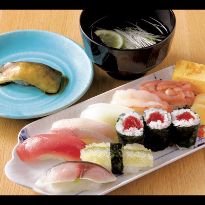 握り 八貫 巻物(鮨 はし本)