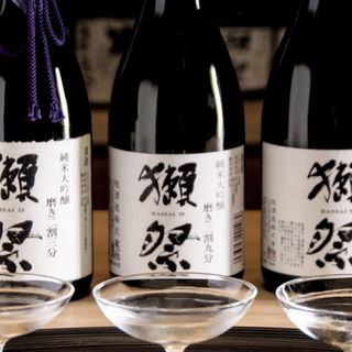 お試し三種(獺祭Bar 23 （ダッサイバーニジュウサン）)