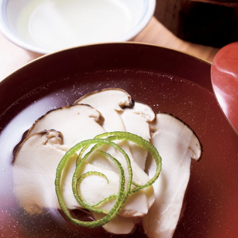 甘鯛と松茸のお椀(燗コーヒー藤々)