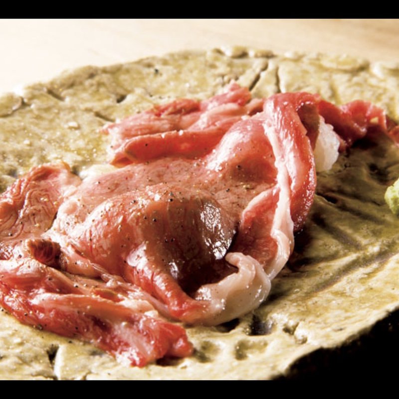 佐賀牛の炙り寿司(本等鮨 海馬 京橋店)