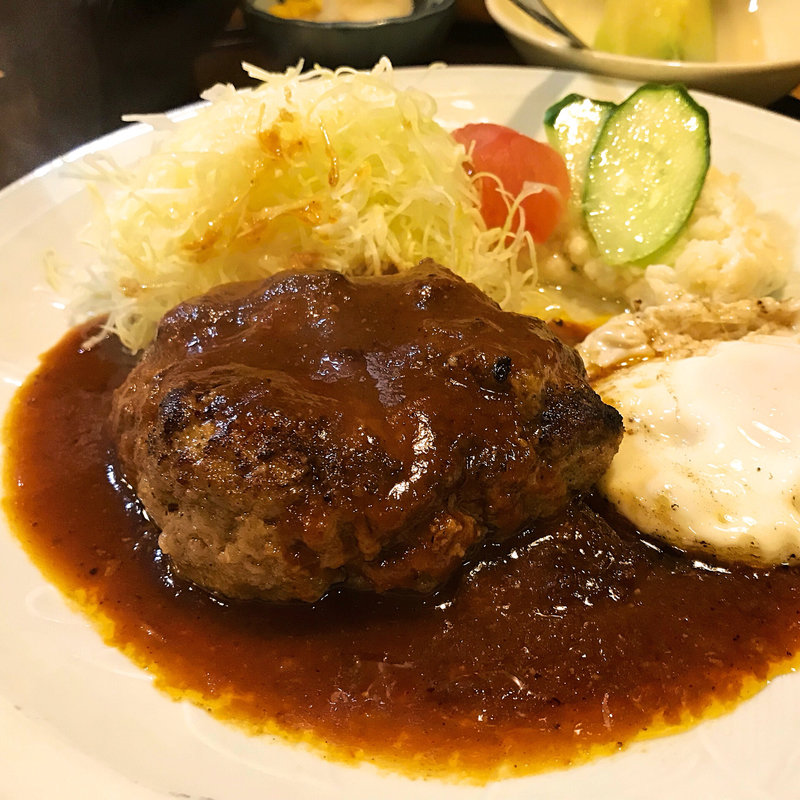 ハンバーグ定食(東洋館 )