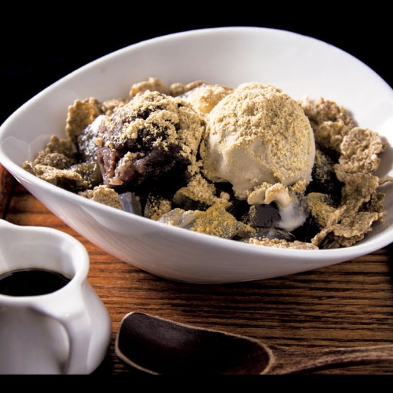 ほうじ茶パフェ(茶々工房)