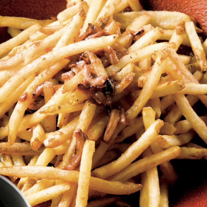 塩辛バターフライドポテト(あげまき)