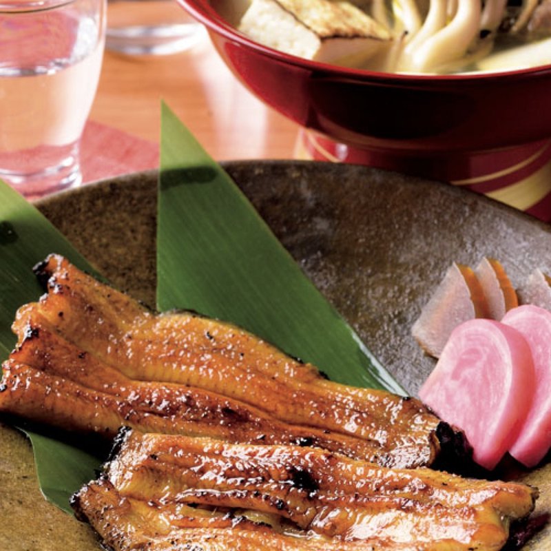 すっぽんのお椀、うなぎのかば焼き（並）(蛇の目鮨)