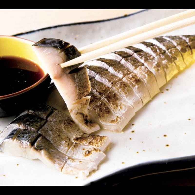 銀鯖の炙り(鮨と炭火 にぎり屋はちべゑ)