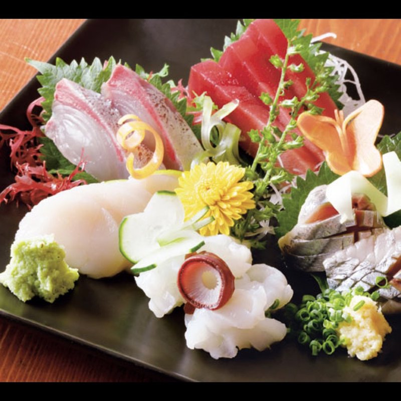 お造り五点盛り(浜新)