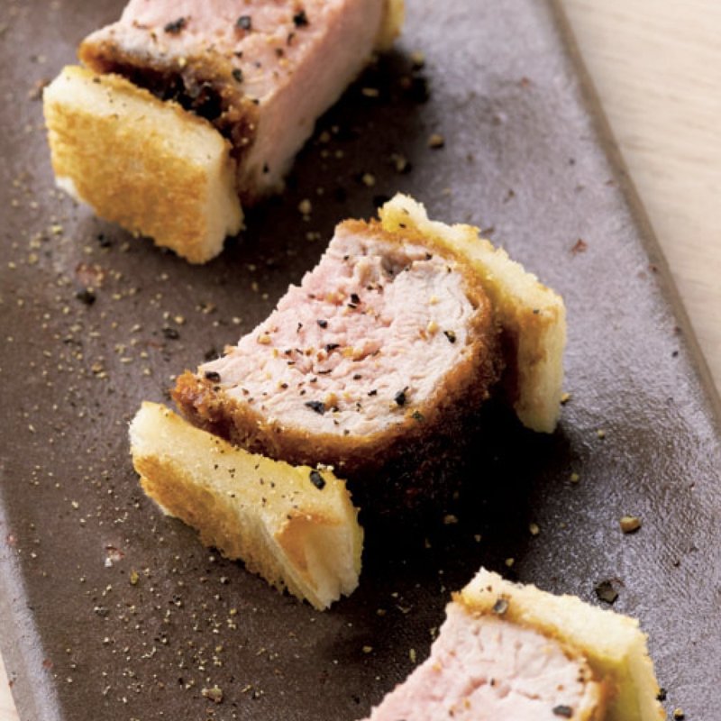 あじ豚ヒレカツサンド(すぎ乃 麻布十番 （Sugino Azabujuban）)