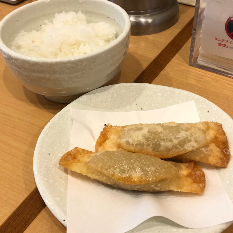 ランチセット(ごはん小+本日の一品)(麺屋上々)