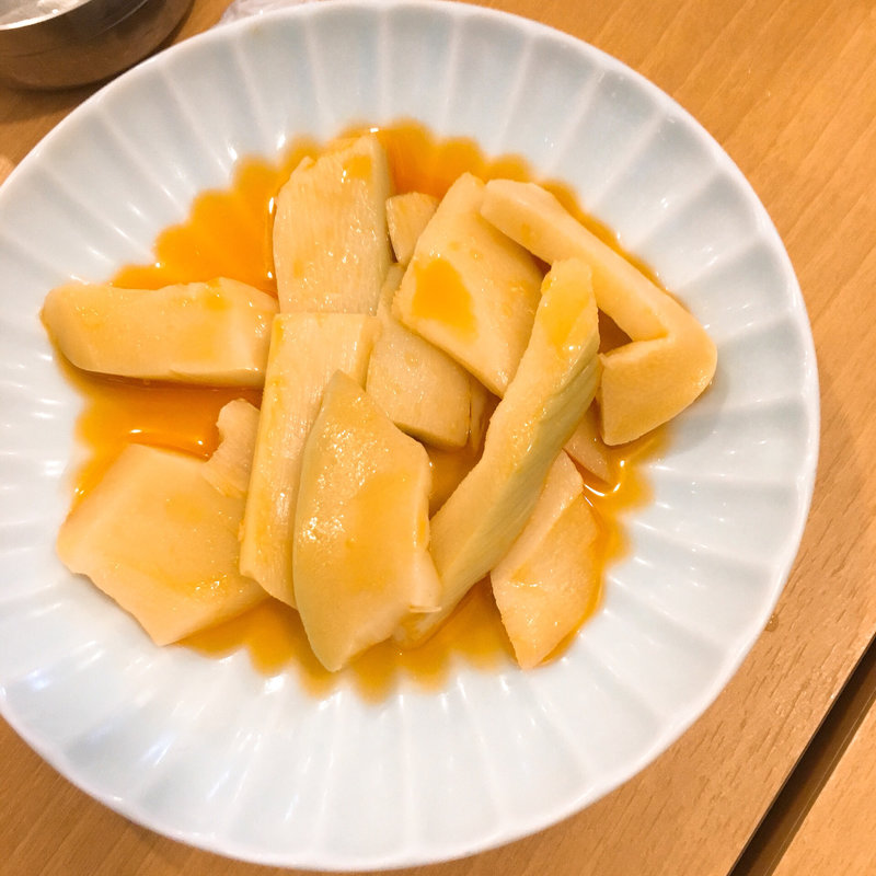 めんまのラー油あえ(ホームベース2)