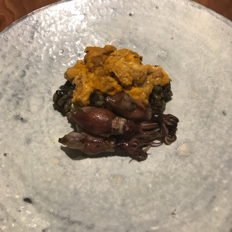 イカスミの海鮮パエリア(スペイン料理aca)