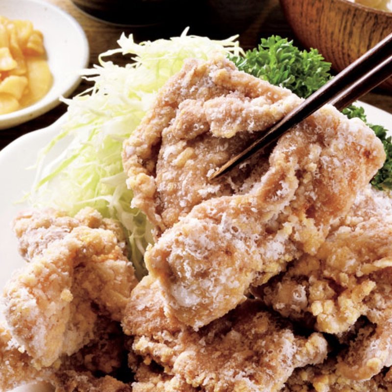 若鶏のから揚げ（豚汁とご飯はお替わり無料）(Dining Bar TAO)