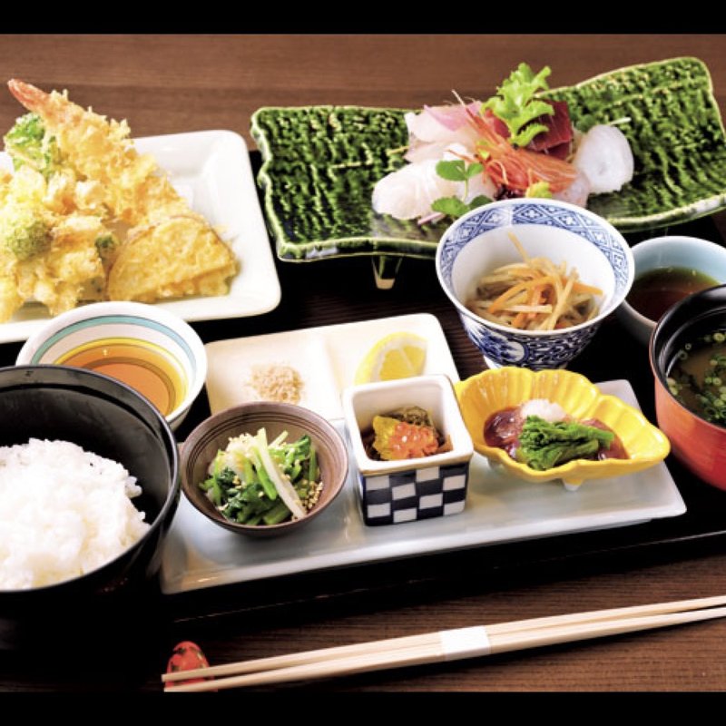 御造里･天婦羅御膳(銀座　久保田)