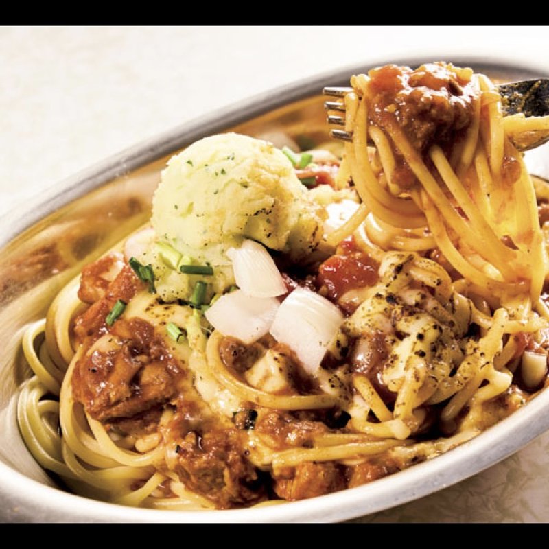 ミートソース（並盛）(立ちスパ アッパーカット)