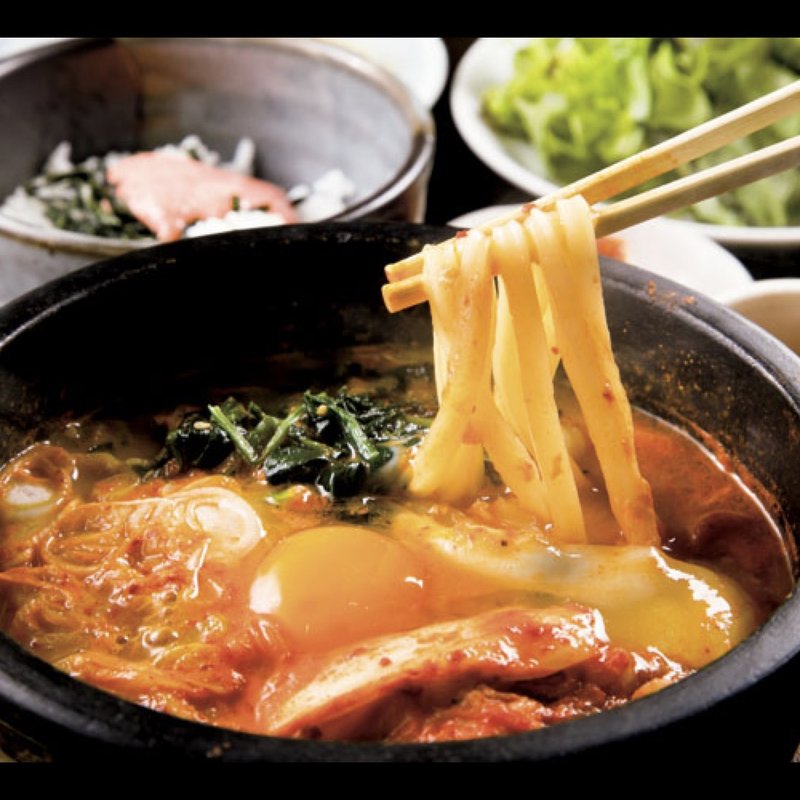 石鍋辛じゃん麺(焼肉酒房 燔家 (ばんや))