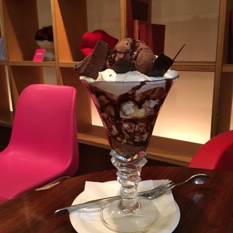 ドゥーブルショコラパフェ(shuhari dolce 京都 藤井大丸店)