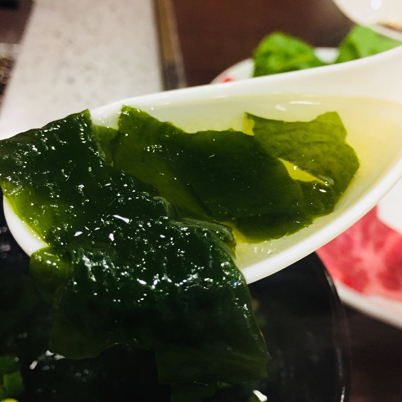 ワカメスープ(八輪焼の日之出屋)