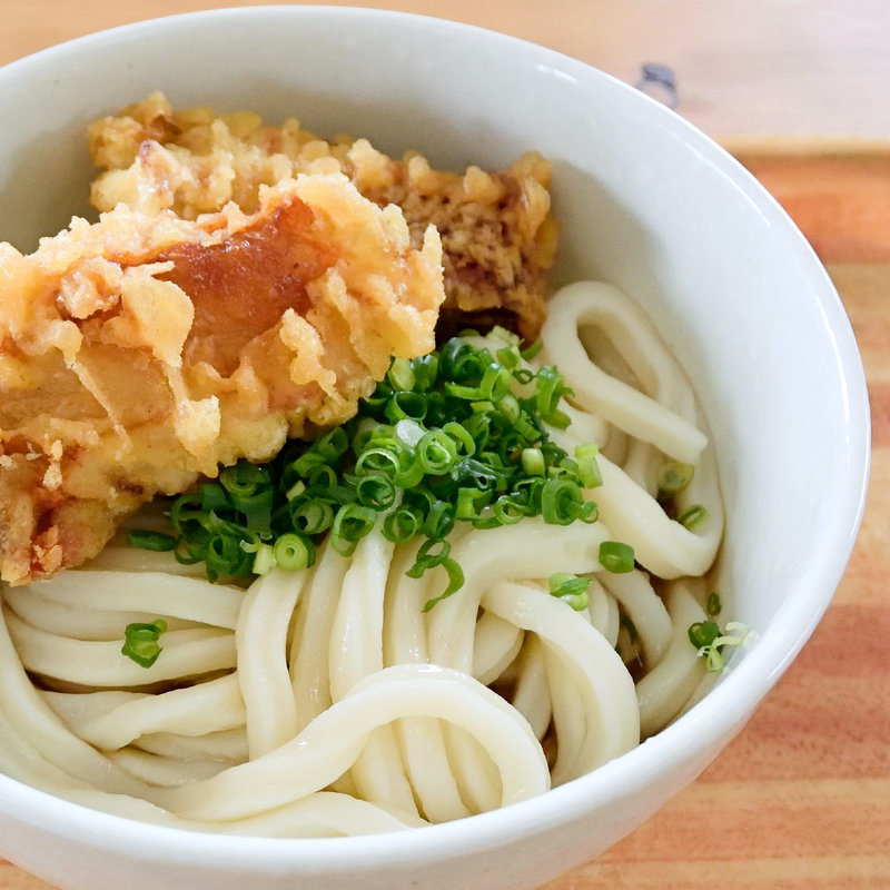 とり天ぶっかけ冷（ぶっかけ冷+とり天）(エビス （EBISU）)