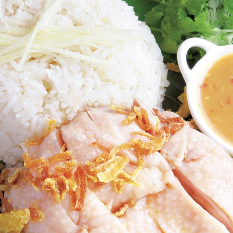 海南チキンライス～カオマンガイ～（土日祝ランチセットより）(アジアン キュイジーヌ エー・オー・シー)