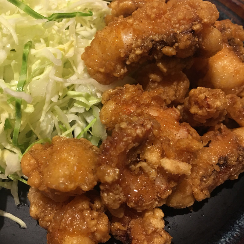 タコの唐揚げ(ジャンプ)