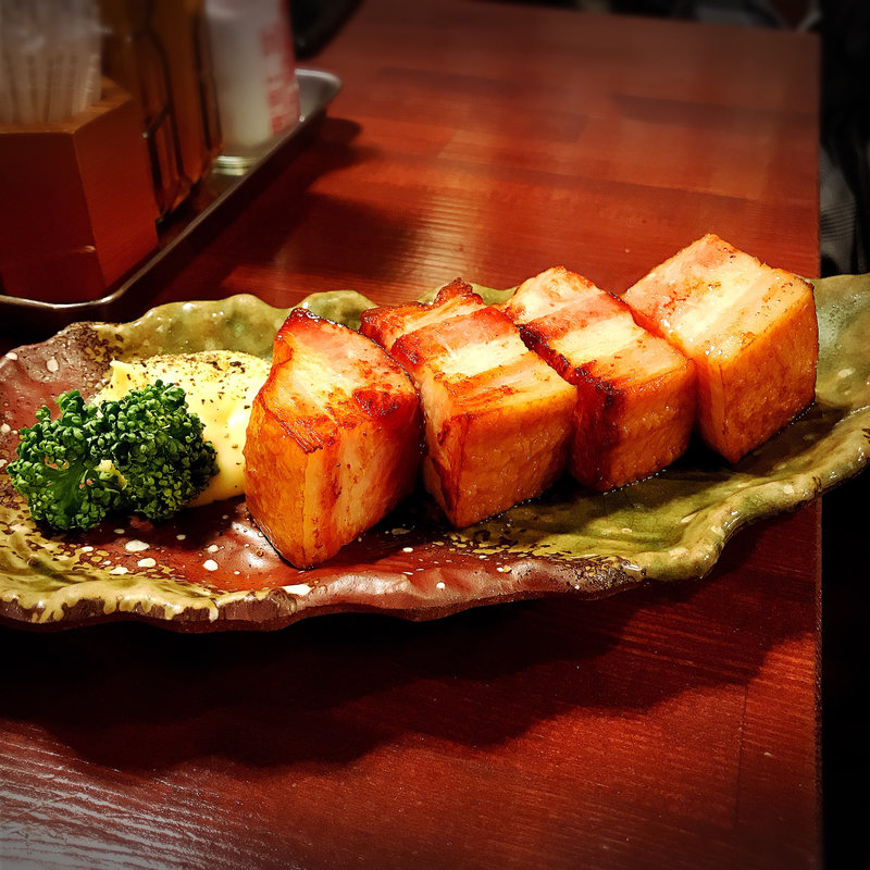 厚切りベーコン(鍋焼ぼうず)