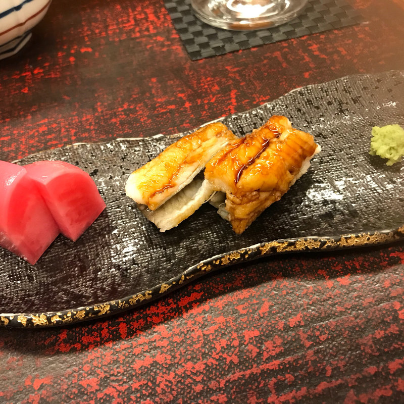 穴子焼きと蕪の甘酢漬け (みさき )