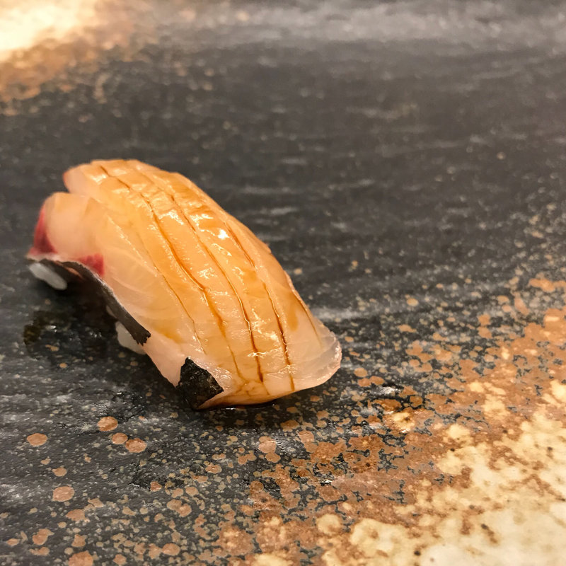 縞鰺握り(みさき )