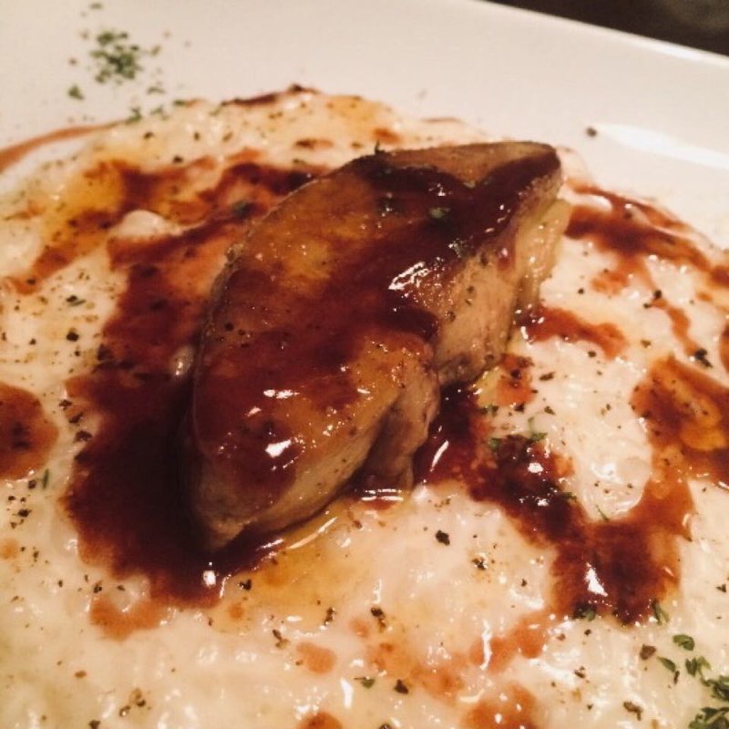 フォアグラのリゾット(ピッコロバンビーノ )