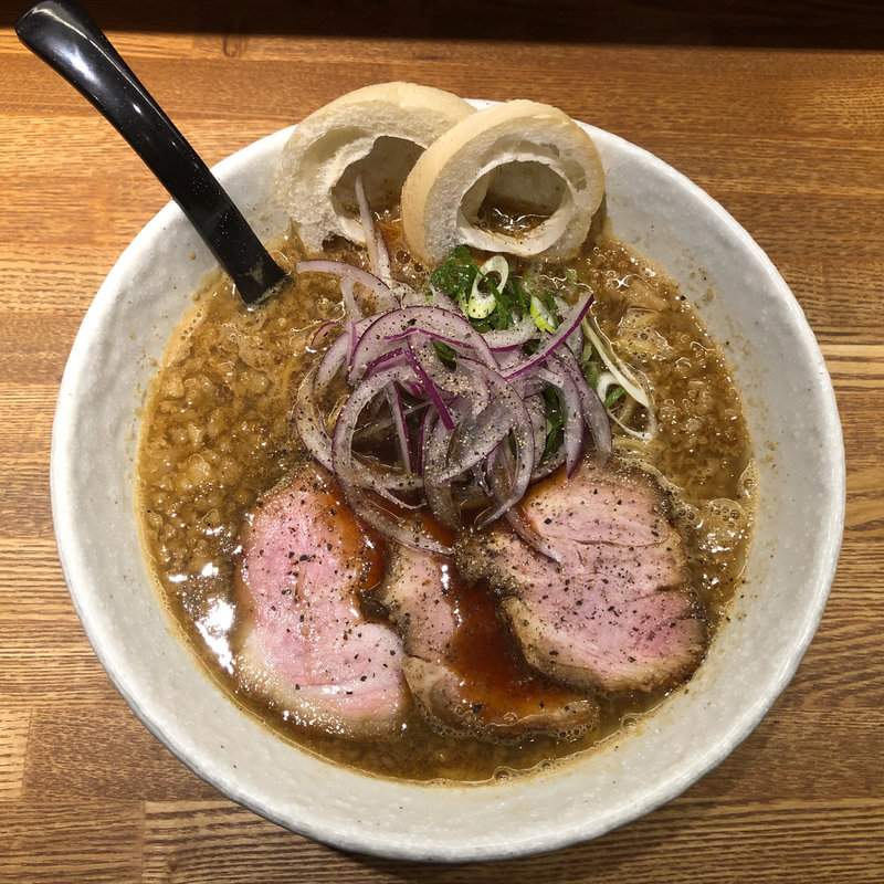 背脂煮干しブラック(らーめん専門 和心 武庫之荘店)