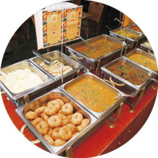 ランチ・ビュッフェ(ニルワナム 神谷町店)