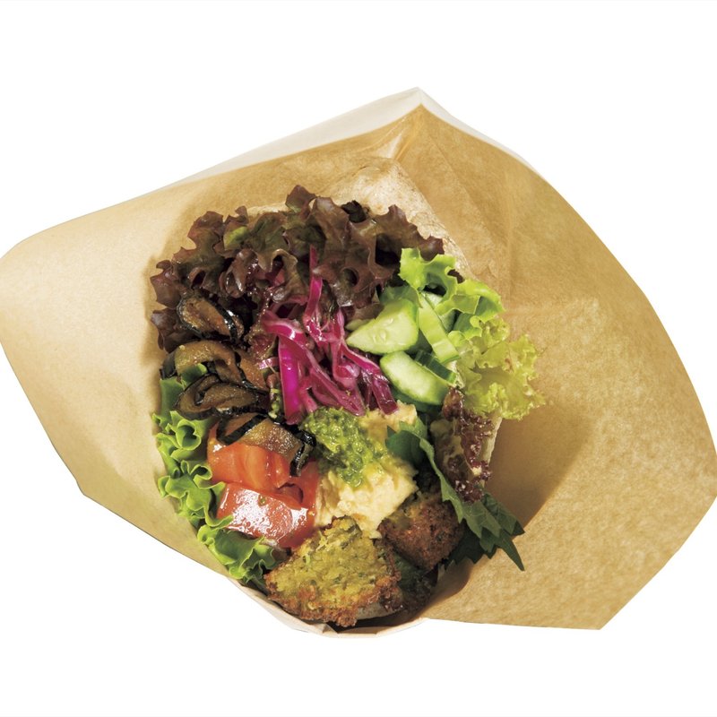 ファラフェルサンド　ハーフ(クンバ ドゥ ファラフェル)