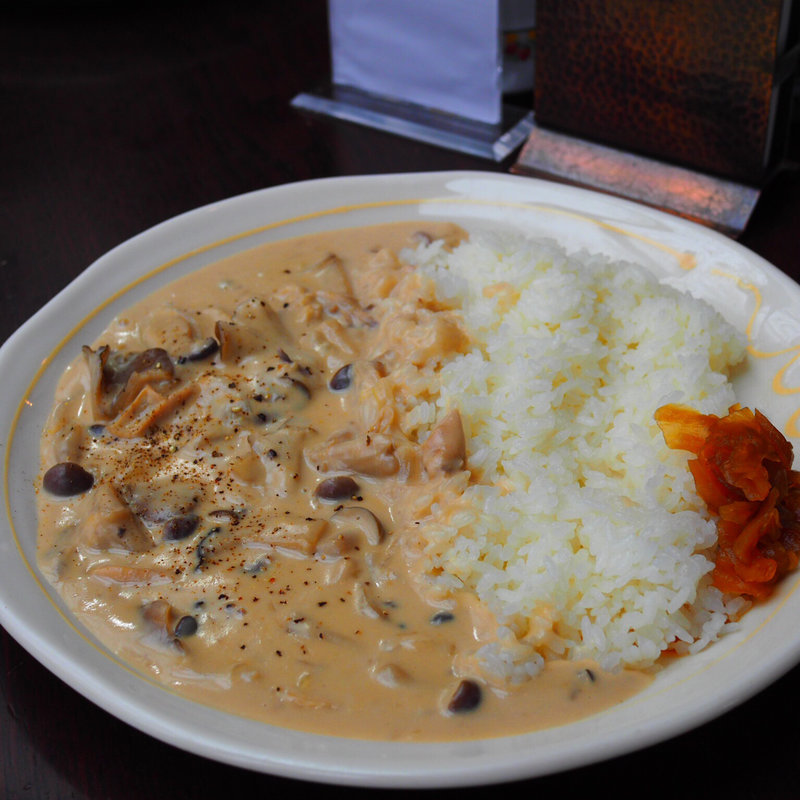 雪のシチュー(珈琲 森の時計)