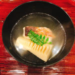 鯛と筍の椀物(懐石料理 日本料理 いち太 青山)