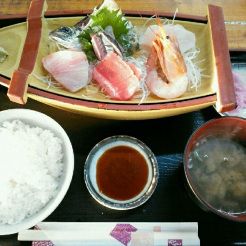 船盛り定食(漁師料理 かなや )