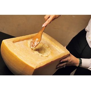 パルメザンチーズのリゾット(LA BISBOCCIA)