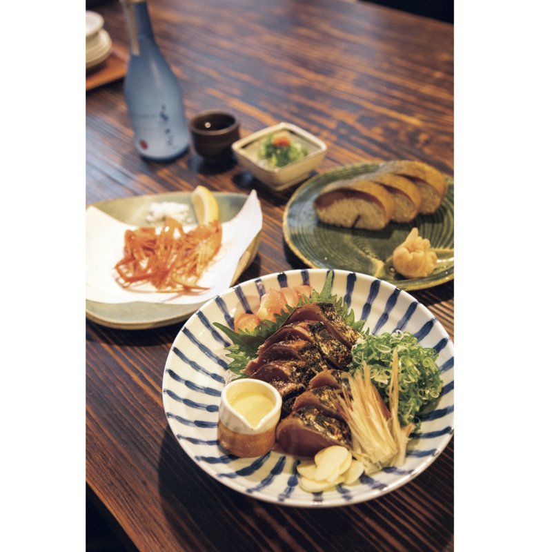 カツオの塩タタキ(どんこ )