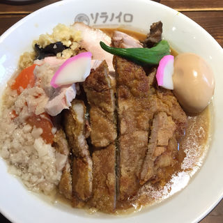 スペシャルベジ郎(豚+鶏+味玉)(ソラノイロ ファクトリーアンドラボ 浅草橋店)