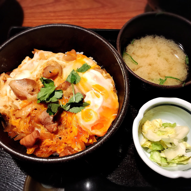 伊達鶏と奥久慈卵の親子丼(鳥元 中目黒店 （とりげん))