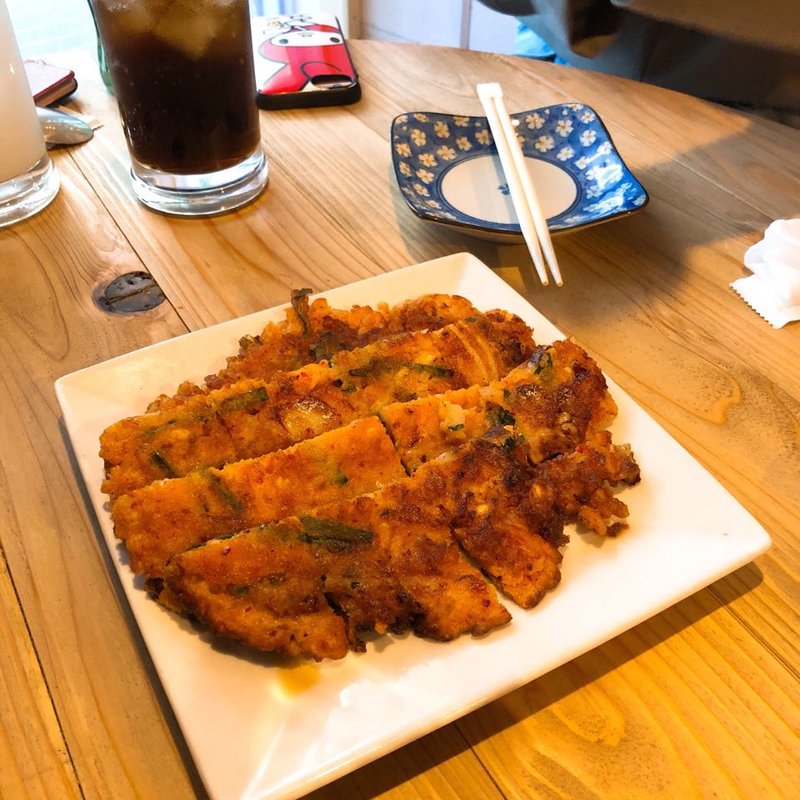 キムチ チヂミ(韓国居酒屋 晴-ハレル- )