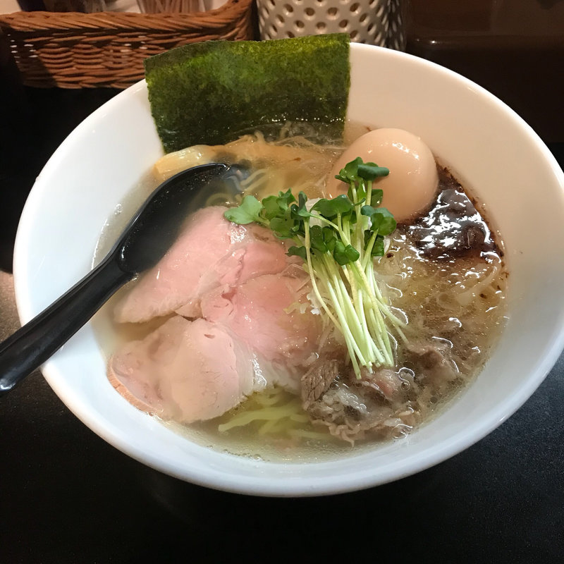 味玉塩らーめん(麺や勝治)