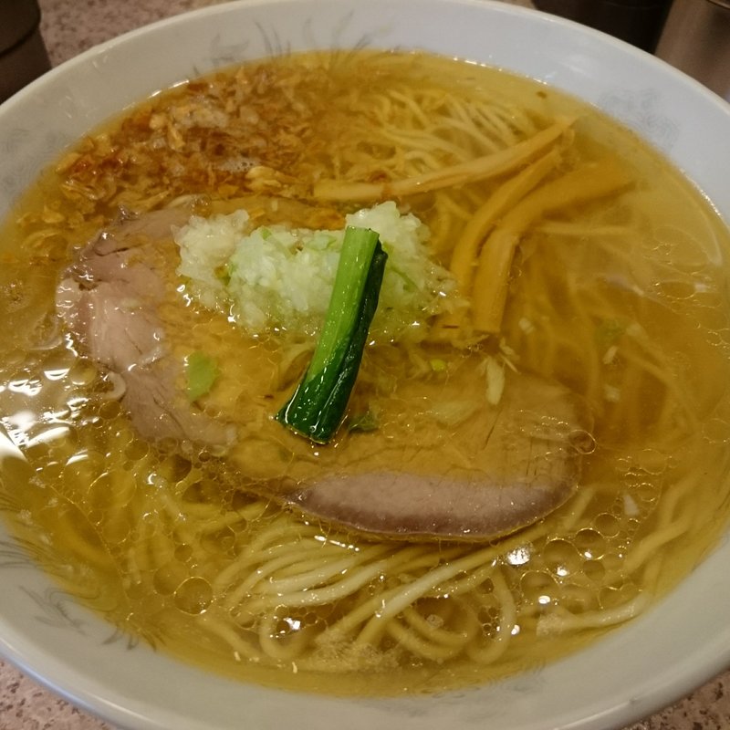 塩ネギラーメン(ラー麺専門店 こしがや)
