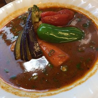 チキン野菜カレー(スープカレー カムイ本店)