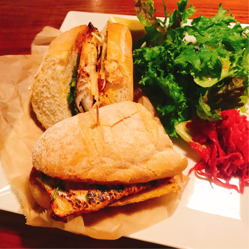 定番サバサンド！！(鳩ノ森)