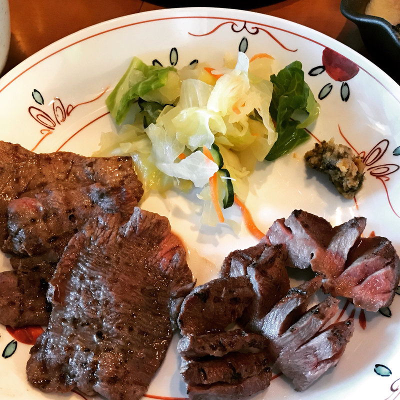 サービス牛たん定食(仙台 辺見 阪急32番街店 )