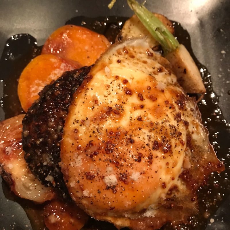 佐賀牛ハンバーグ(カーヴ ド ルフージュ （Cave de Rufuge）)