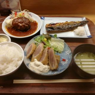 選べるおかず3品(うみの食堂)